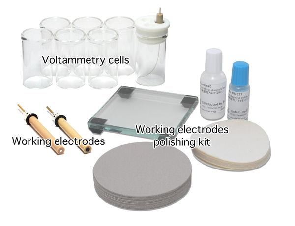 Kit de accesorios electroquímicos