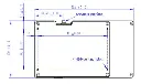 Mechanical dimension drawing (top view)