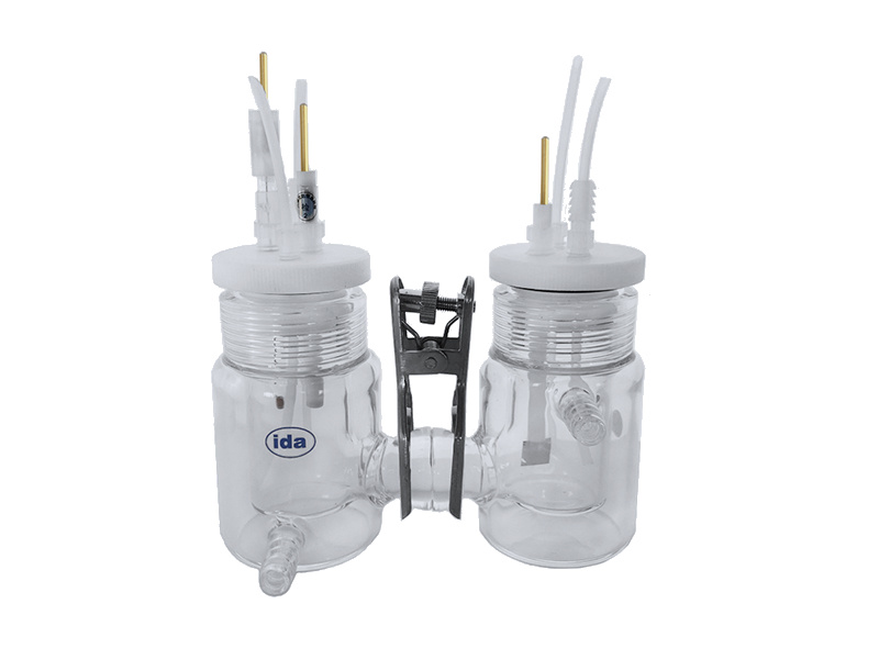 [AIDA CH2015-S-250ml] AIDA CH2015-S-250ml H-type Membrane Replaceable Double WJ   Sealed Cell (250ml)