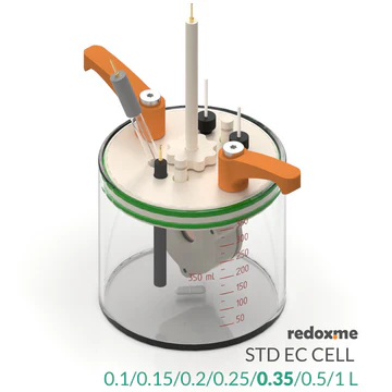 REDOX.ME Standard electrochemical cell setup