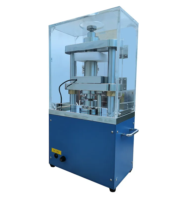 AOT-MSK-160E Compact Pressure Adjustable Electric Crimper Machine for Coin Cell