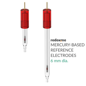 [REDOX.ME E-Hg/HgO_30] REDOX.ME Mercury-Based Non-Refillable Reference Electrode - 6 mm dia.