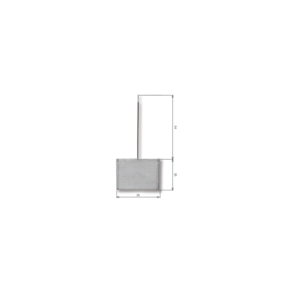 ALS Pt gauze electrode (lead wire 54 mm)